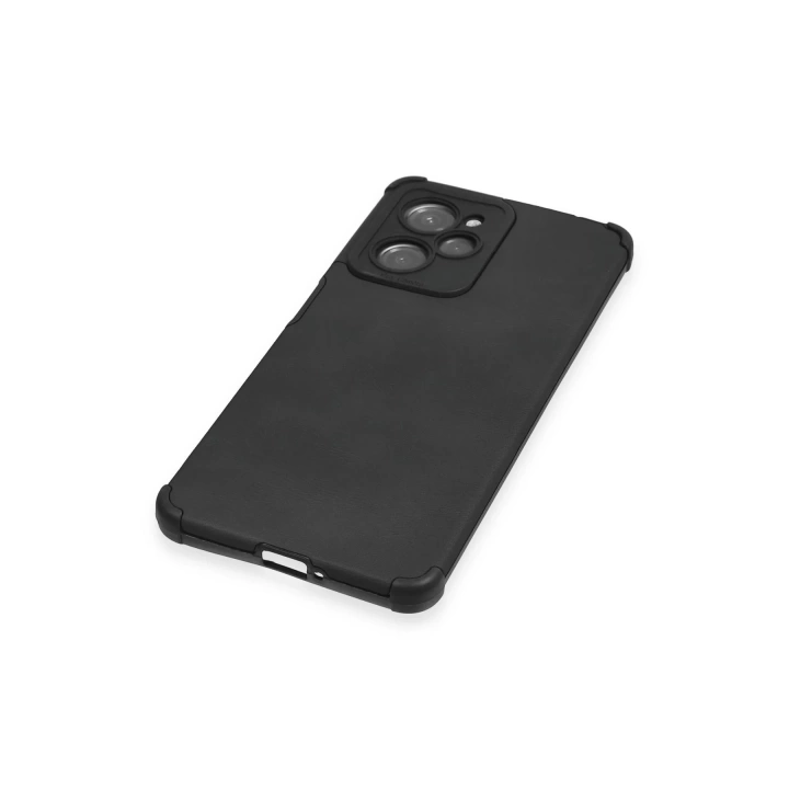 BFS  Xiaomi Redmi Note 12 Pro 5G Kılıf Loop Deri Silikon - Siyah
