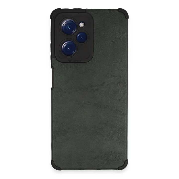 BFS  Xiaomi Redmi Note 12 Pro 5G Kılıf Loop Deri Silikon - Yeşil