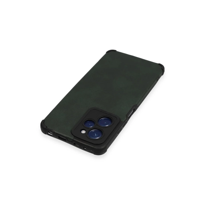 BFS  Xiaomi Redmi Note 12 Pro 5G Kılıf Loop Deri Silikon - Yeşil