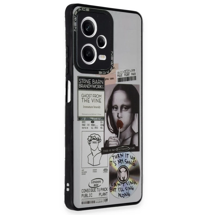 BFS  Xiaomi Redmi Note 12 Pro 5G Kılıf Mirror Desenli Kapak - Mirror - 2
