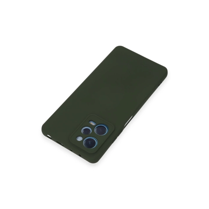 BFS  Xiaomi Redmi Note 12 Pro 5G Kılıf Nano içi Kadife Silikon - Koyu Yeşil