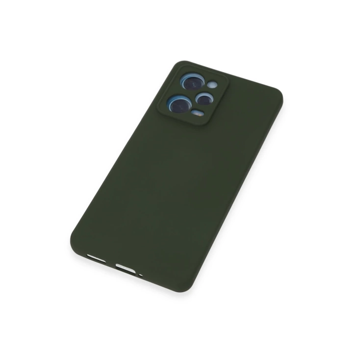 BFS  Xiaomi Redmi Note 12 Pro 5G Kılıf Nano içi Kadife Silikon - Koyu Yeşil