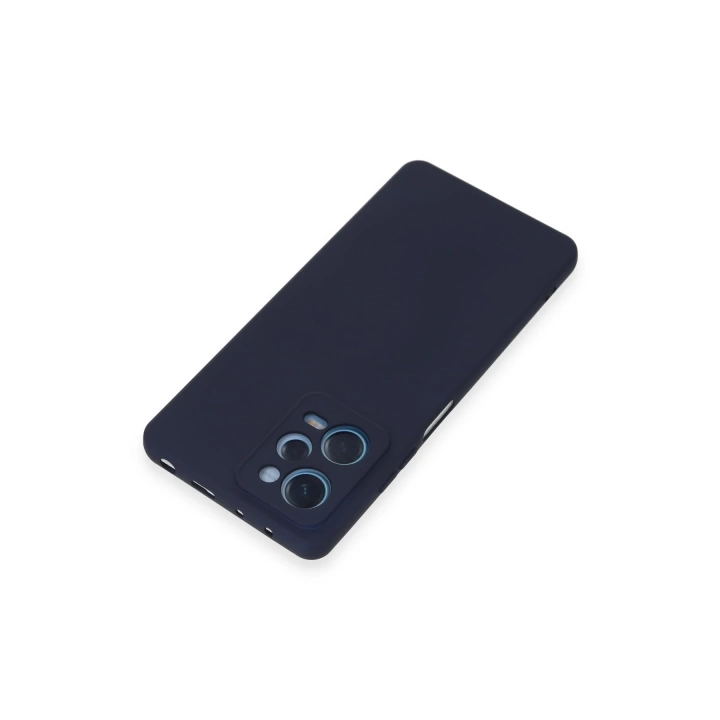BFS  Xiaomi Redmi Note 12 Pro 5G Kılıf Nano içi Kadife Silikon - Lacivert