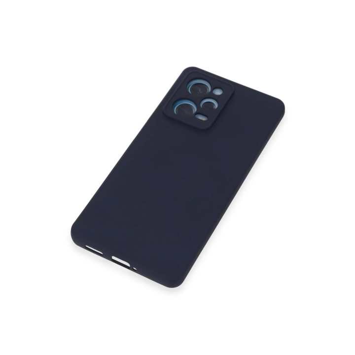 BFS  Xiaomi Redmi Note 12 Pro 5G Kılıf Nano içi Kadife Silikon - Lacivert