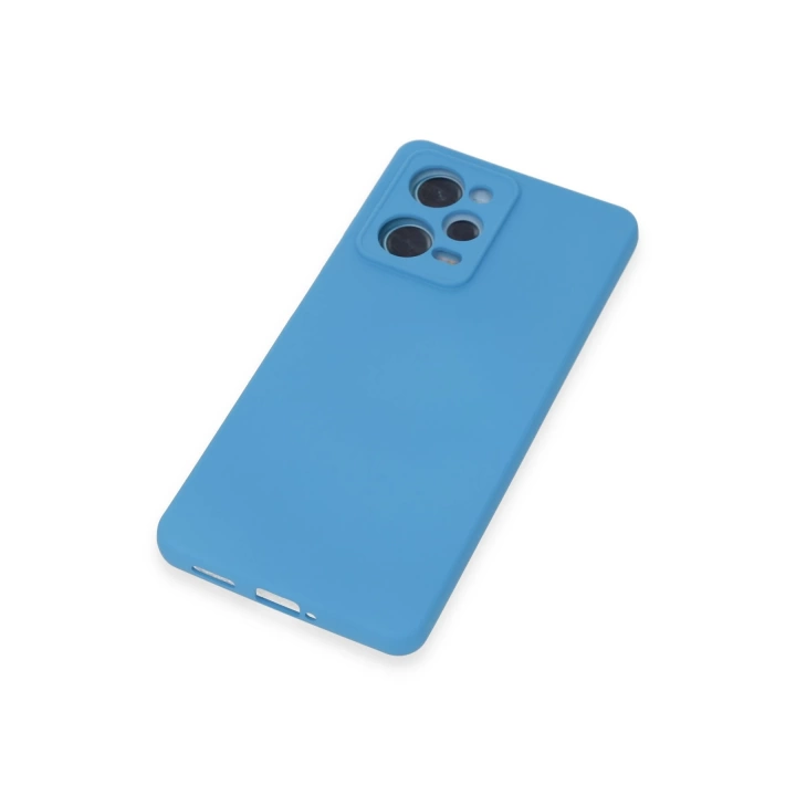 BFS  Xiaomi Redmi Note 12 Pro 5G Kılıf Nano içi Kadife Silikon - Mavi