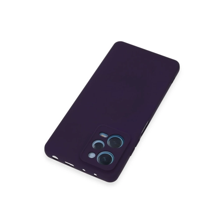 BFS  Xiaomi Redmi Note 12 Pro 5G Kılıf Nano içi Kadife Silikon - Mor