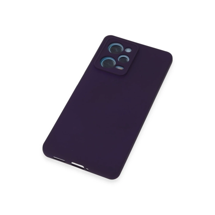 BFS  Xiaomi Redmi Note 12 Pro 5G Kılıf Nano içi Kadife Silikon - Mor