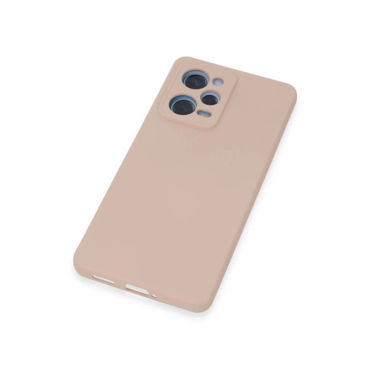 BFS  Xiaomi Redmi Note 12 Pro 5G Kılıf Nano içi Kadife Silikon - Pudra