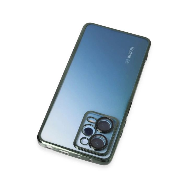BFS  Xiaomi Redmi Note 12 Pro 5G Kılıf Razer Lensli Silikon - Yeşil