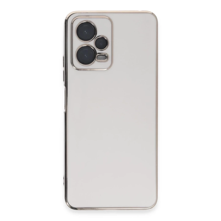 BFS  Xiaomi Redmi Note 12 Pro 5G Kılıf Volet Silikon - Beyaz