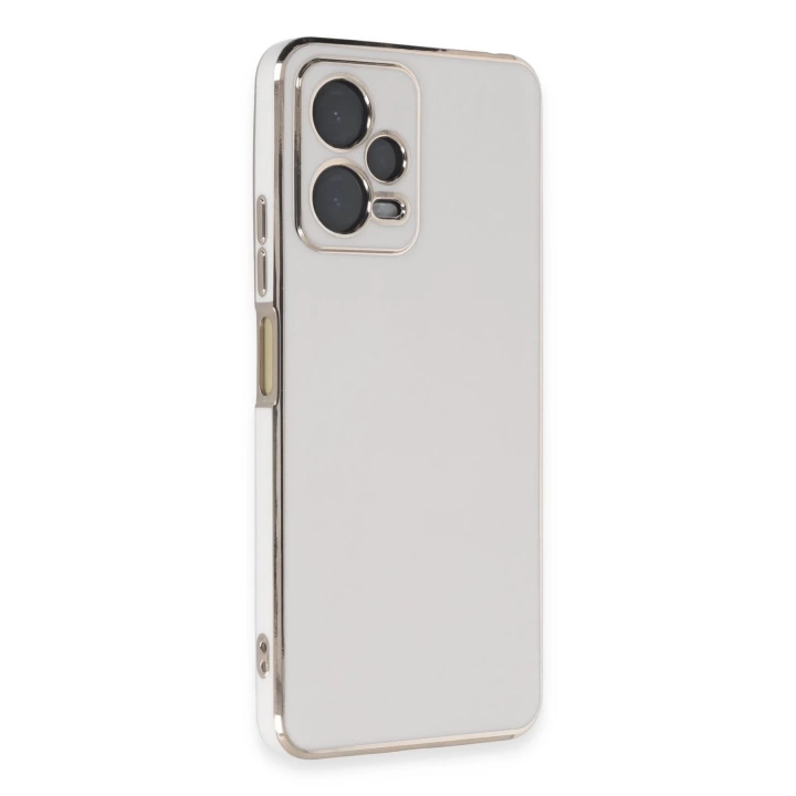 BFS  Xiaomi Redmi Note 12 Pro 5G Kılıf Volet Silikon - Beyaz