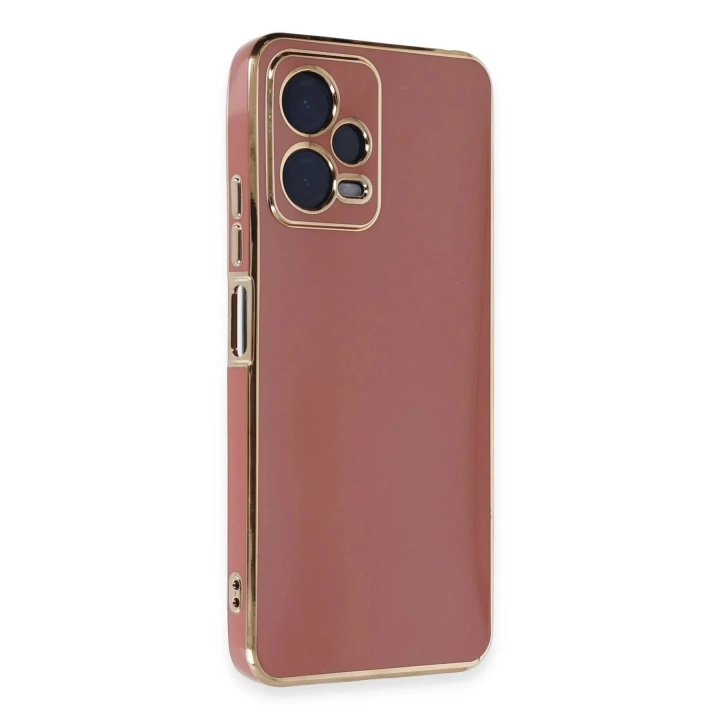 BFS  Xiaomi Redmi Note 12 Pro 5G Kılıf Volet Silikon - Kırmızı