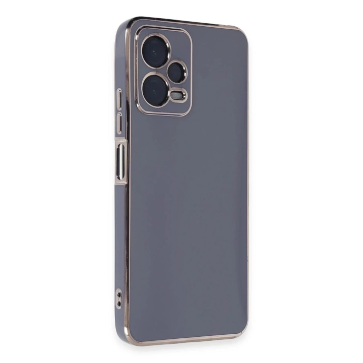BFS  Xiaomi Redmi Note 12 Pro 5G Kılıf Volet Silikon - Mavi