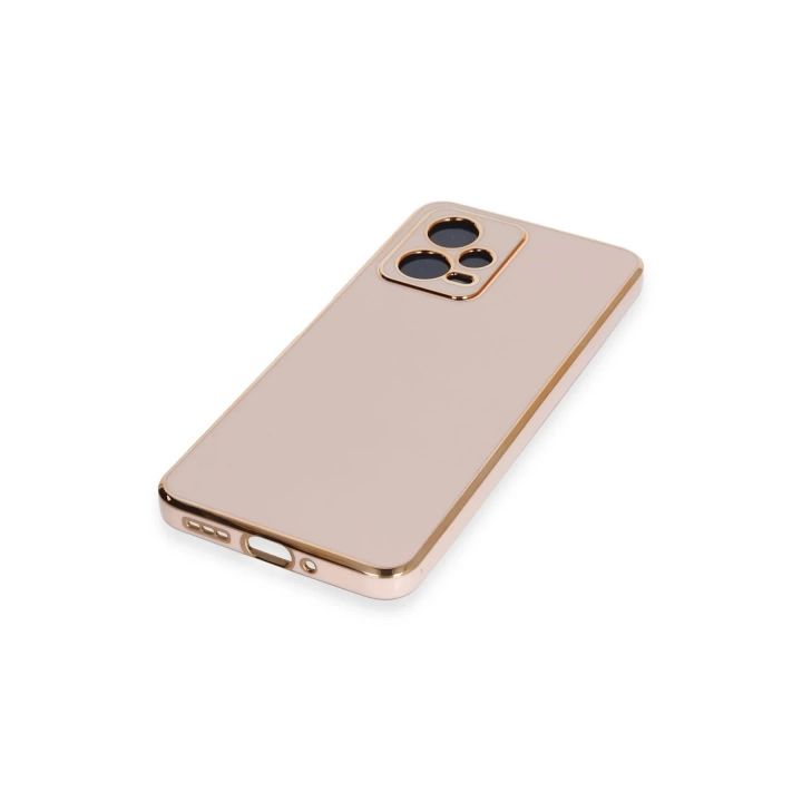BFS  Xiaomi Redmi Note 12 Pro 5G Kılıf Volet Silikon - Pembe