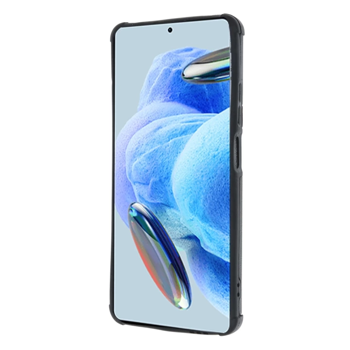 BFS  Xiaomi Redmi Note 12 Pro Plus Kılıf Loop Deri Silikon - Siyah