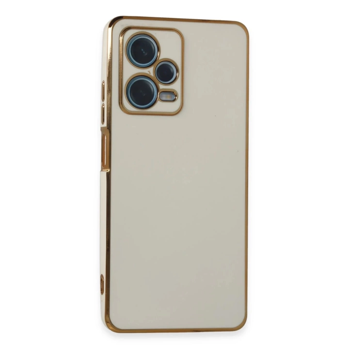 BFS Xiaomi Redmi Note 12 Pro Plus Kılıf Volet Silikon - Beyaz