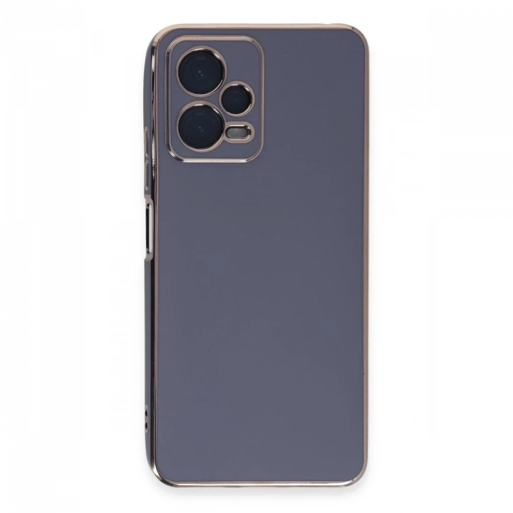 BFS  Xiaomi Redmi Note 12 Pro Plus Kılıf Volet Silikon - Mavi