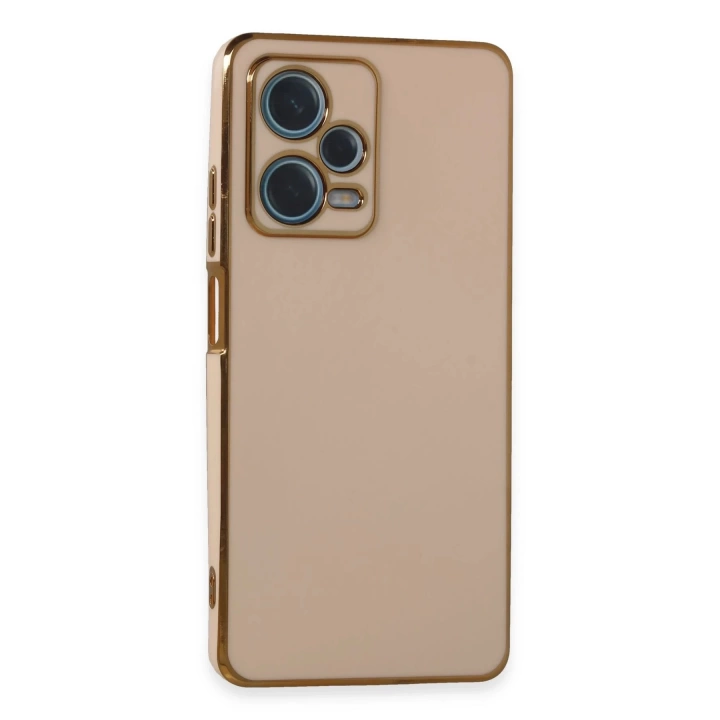 BFS Xiaomi Redmi Note 12 Pro Plus Kılıf Volet Silikon - Pembe