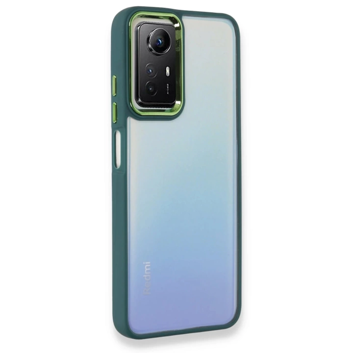 BFS  Xiaomi Redmi Note 12S Kılıf Dora Kapak - Haki Yeşil