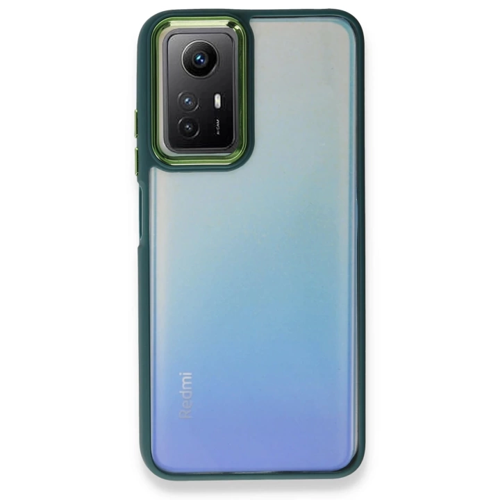 BFS  Xiaomi Redmi Note 12S Kılıf Dora Kapak - Haki Yeşil