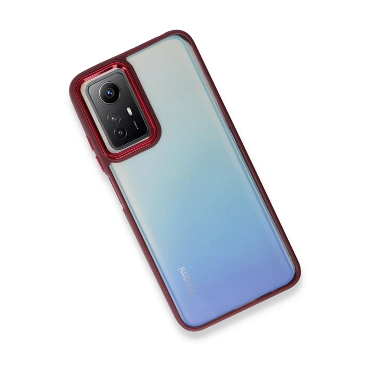 BFS  Xiaomi Redmi Note 12S Kılıf Dora Kapak - Kırmızı