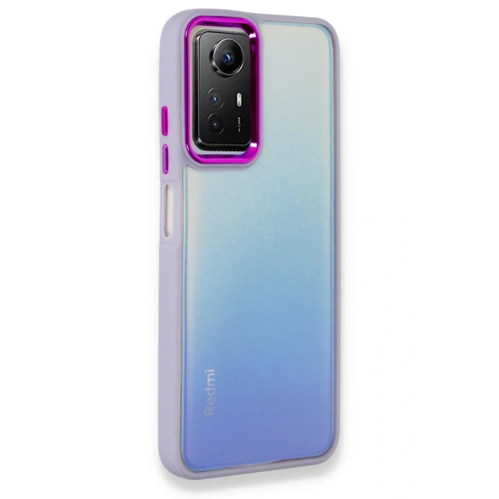 BFS  Xiaomi Redmi Note 12S Kılıf Dora Kapak - Lila