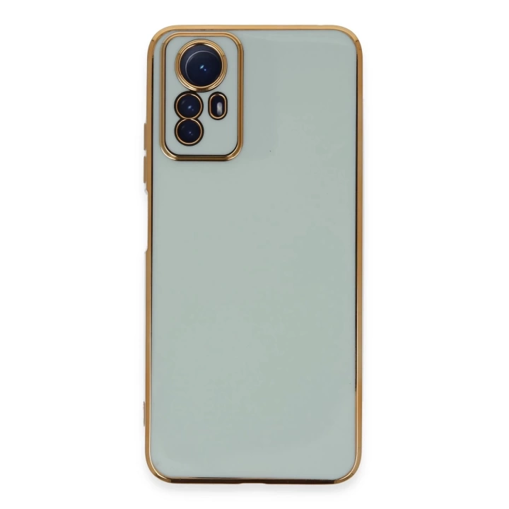 BFS  Xiaomi Redmi Note 12S Kılıf Volet Silikon - Açık Yeşil