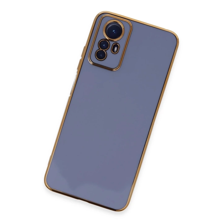 BFS  Xiaomi Redmi Note 12S Kılıf Volet Silikon - Mavi
