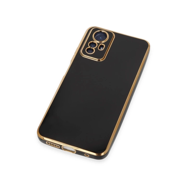 BFS  Xiaomi Redmi Note 12S Kılıf Volet Silikon - Siyah