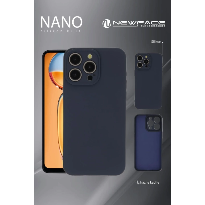 BFS  Xiaomi Redmi Note 13 4G Kılıf Nano içi Kadife Silikon - Sarı