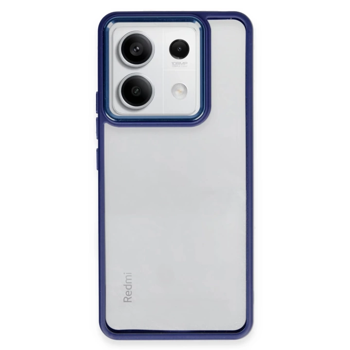 BFS  Xiaomi Redmi Note 13 4G Kılıf Power Silikon - Lacivert