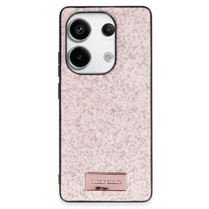 BFS  Xiaomi Redmi Note 13 Pro 4G Bright Simli Kapak - Pembe