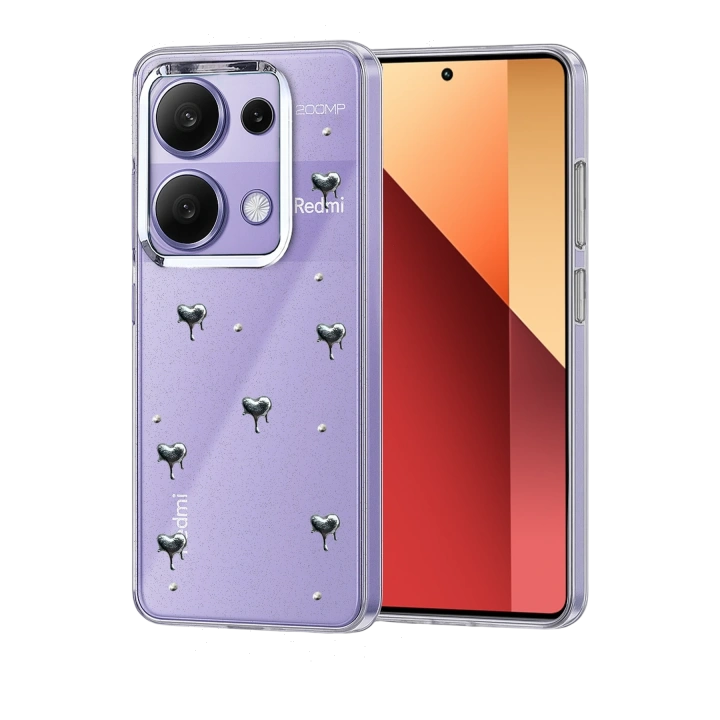 BFS  Xiaomi Redmi Note 13 Pro 4G Fiyonk Desenli Kapak - Desen 3