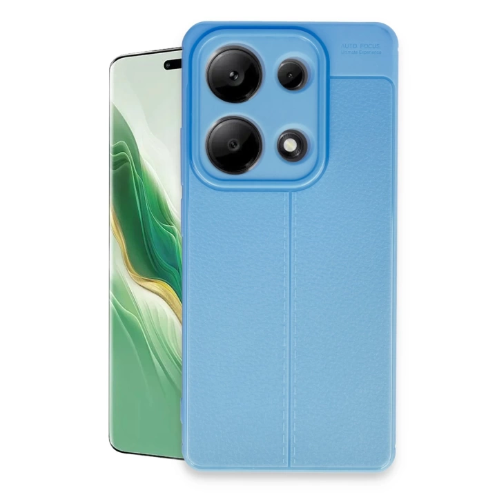 BFS  Xiaomi Redmi Note 13 Pro 4G Kılıf Auto Focus Kapak - Mavi