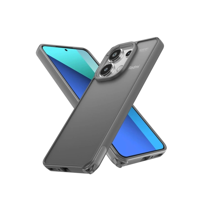 BFS  Xiaomi Redmi Note 13 Pro 4G Kılıf Elegant Kapak - Titan Gri