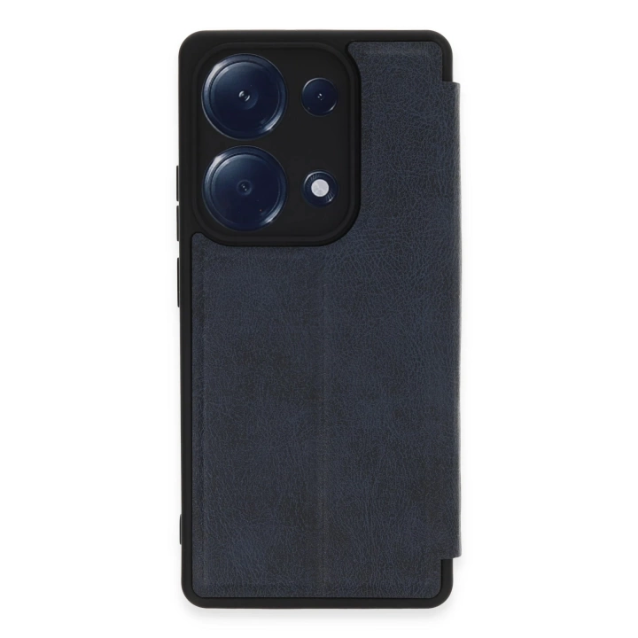 BFS  Xiaomi Redmi Note 13 Pro 4G Kılıf Flip Cover - Lacivert