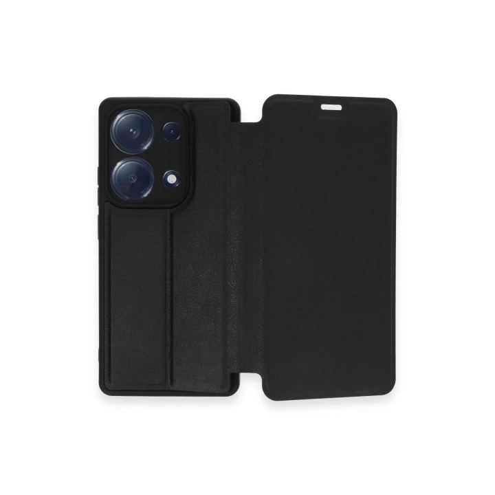 BFS  Xiaomi Redmi Note 13 Pro 4G Kılıf Flip Cover - Siyah