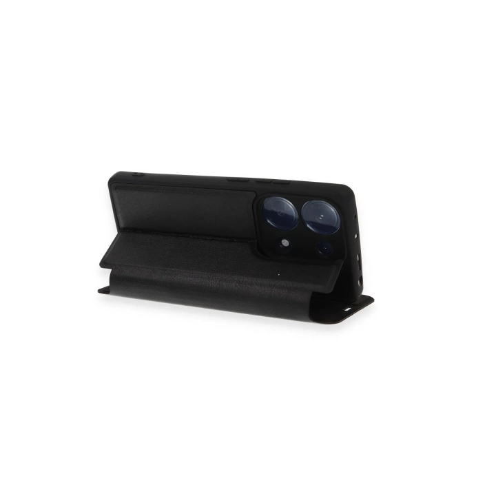 BFS  Xiaomi Redmi Note 13 Pro 4G Kılıf Flip Cover - Siyah