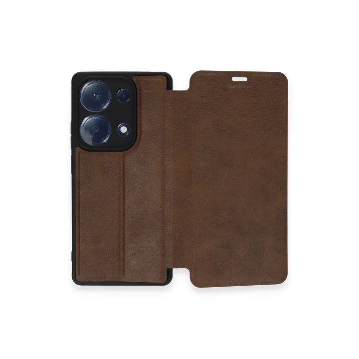 BFS  Xiaomi Redmi Note 13 Pro 4G Kılıf Flip Cover - Taba