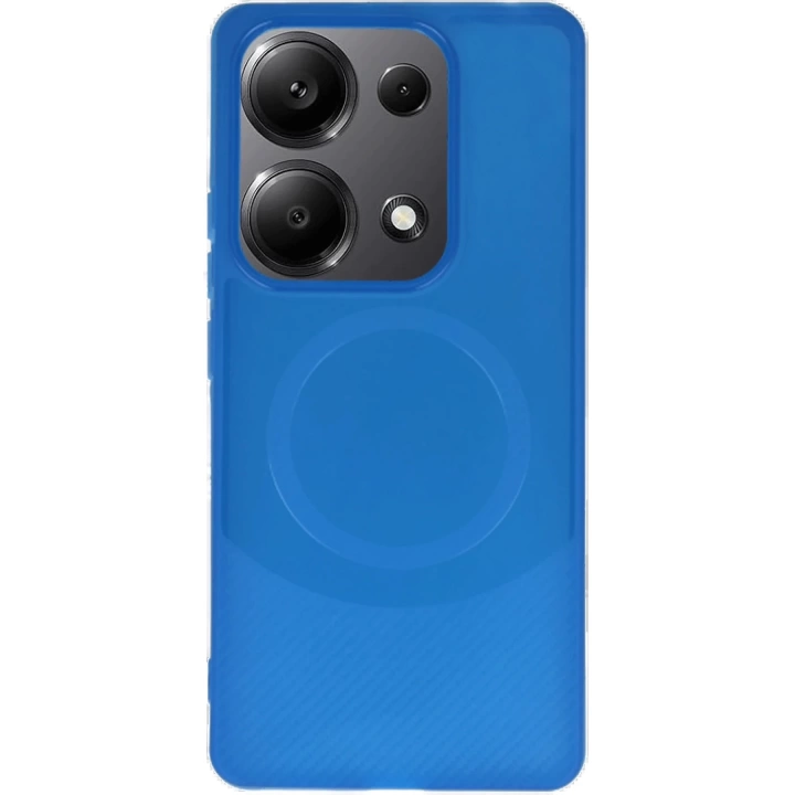 BFS  Xiaomi Redmi Note 13 Pro 4G Kılıf Maya Karbon Kapak - Lacivert