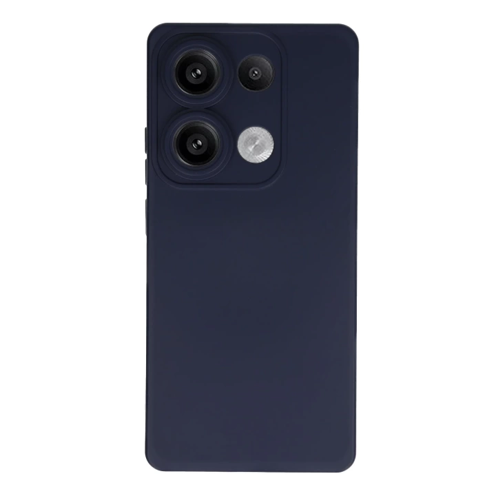 BFS  Xiaomi Redmi Note 13 Pro 4G Kılıf Nano içi Kadife Silikon - Lacivert