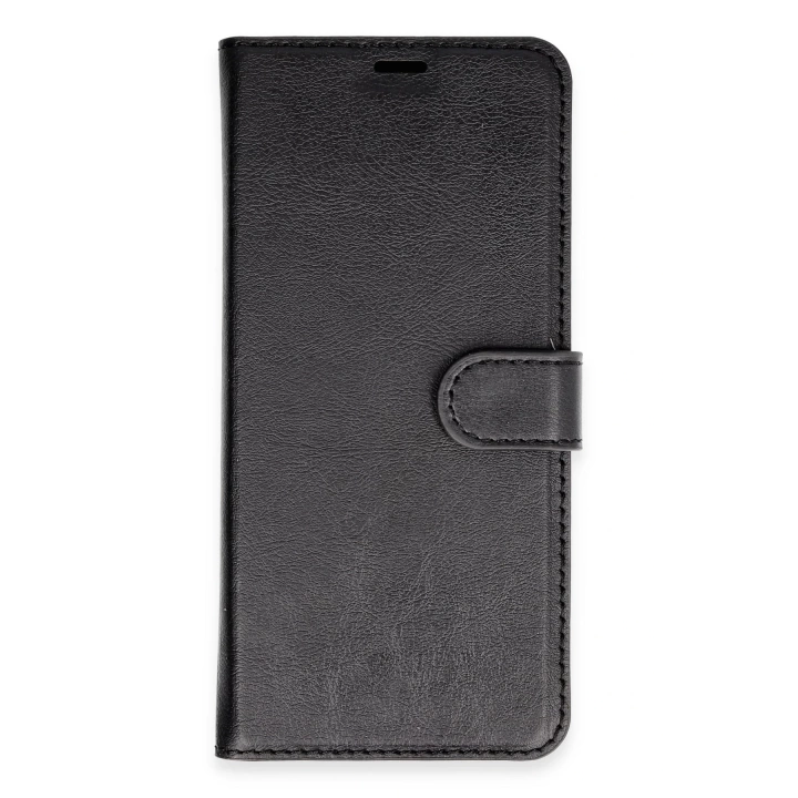 BFS  Xiaomi Redmi Note 13 Pro 4G Kılıf Trend S Plus Kapaklı Kılıf - Siyah