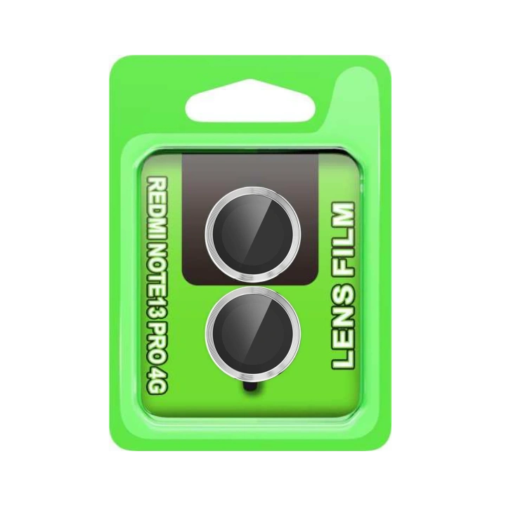 BFS  Xiaomi Redmi Note 13 Pro 4G Raze Metal Kamera Lens - Gümüş