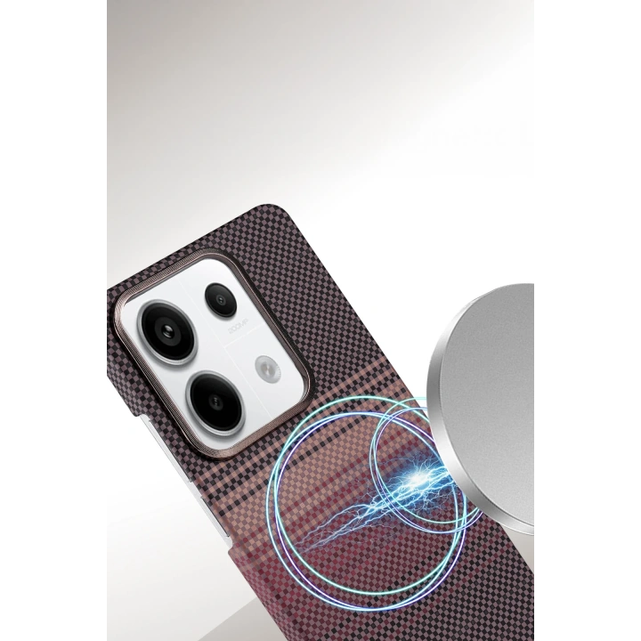 BFS  Xiaomi Redmi Note 13 Pro 4G Vega Magsafe Kapak - Siyah