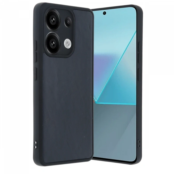 BFS  Xiaomi Redmi Note 13 Pro 5G Kılıf Aras Deri Kapak - Lacivert