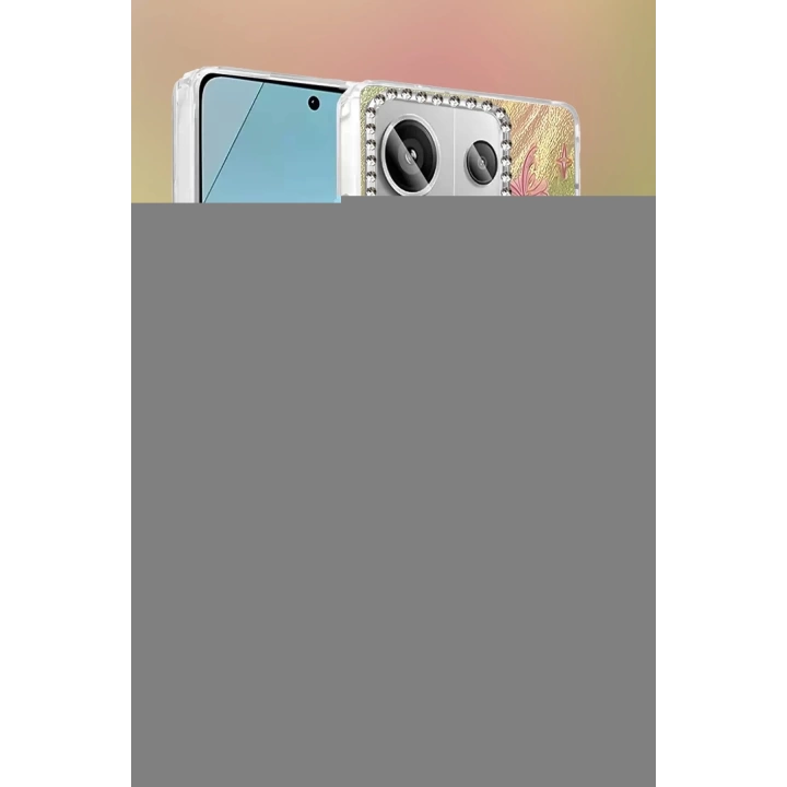 BFS Xiaomi Redmi Note 13 Pro 5G Kılıf Blade Aynalı Desenli Kapak - Desen 2