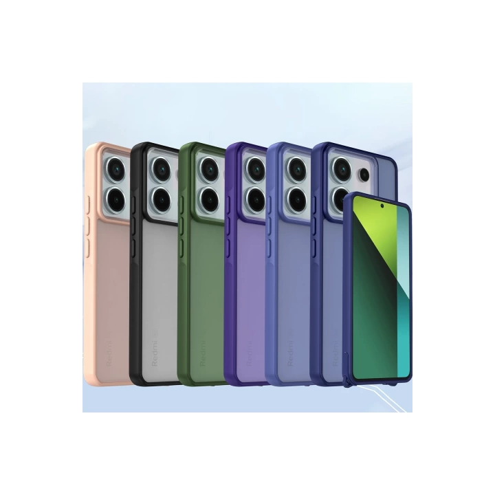 BFS  Xiaomi Redmi Note 13 Pro 5G Kılıf Elegant Kapak - Siyah