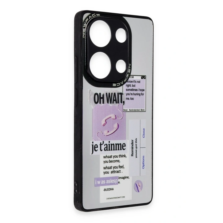 BFS  Xiaomi Redmi Note 13 Pro 5G Kılıf Mirror Desenli Kapak - Mirror - 4