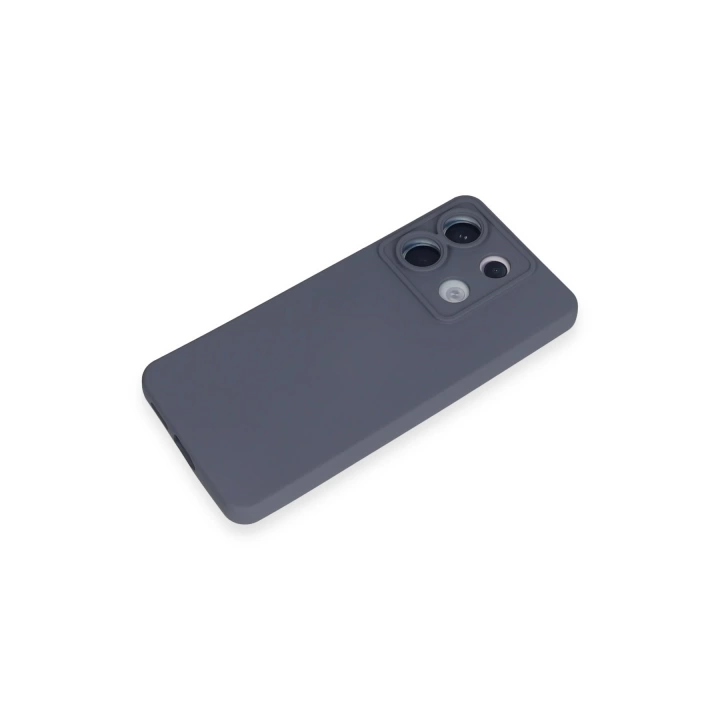 BFS  Xiaomi Redmi Note 13 Pro 5G Kılıf Nano içi Kadife Silikon - Gri