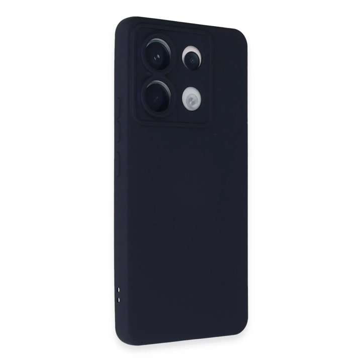 BFS  Xiaomi Redmi Note 13 Pro 5G Kılıf Nano içi Kadife Silikon - Lacivert
